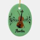 Search for music notes oval christmas tree decorations Musician