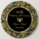 Search for damask wedding badges Gold