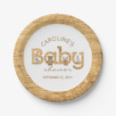 Search for woodland animals plates Boy baby shower
