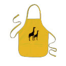 Search for giraffe kids aprons Wild