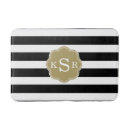 Search for black and white striped bath mats Preppy