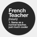 Search for french teacher stickers School
