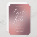 Search for blush hens party invitations Weekend