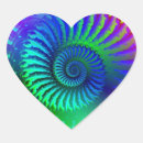 Search for psychedelic heart stickers Green