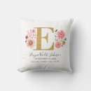 Search for letter e cushions Floral