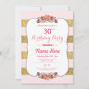 Search for vintage frame birthday invitations Flowers
