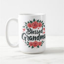 Search for blessed to be a grandma mugs Grandmother