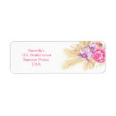 Search for bohemian bridal shower return address labels Floral