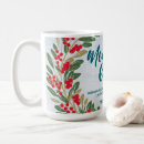 Search for red holly berries mugs Elegant