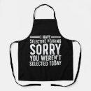 Search for women art aprons Funny