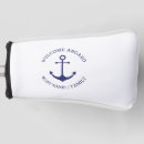 Search for nautical golf head covers Anchor