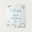 Search for nautical baby shower backdrops Under the sea