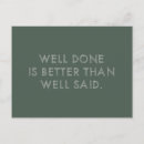 Search for well done postcards Quote
