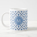 Search for chinese pattern mugs Blue and white