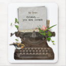 Search for typewriter mousepads Keyboard