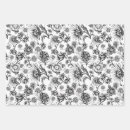 Search for white cat wrapping paper Botanical
