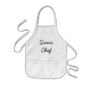 Search for sous chef aprons Kids