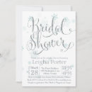 Search for silver glitter bridal shower invitations Winter