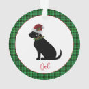 Search for black lab christmas tree decorations Festive