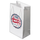 Search for red white and blue gift bags Usa