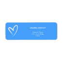 Search for baby blue return address labels Simple