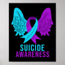 Search for depression ribbon posters Suicide