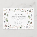 Search for christmas wedding enclosure cards Floral