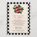 Search for rockabilly invitations Red