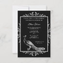 Search for peacock bridal shower invitations Simple