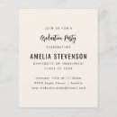 Search for off to college party invitations Modern