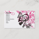 Search for harp business cards Black