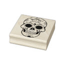 Search for sugar skull rubber stamps Calavera