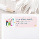 Search for joyful return address labels Contemporary