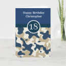 Search for camouflage cards Blue