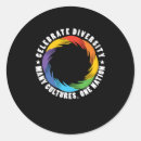 Search for unity in diversity stickers Kindness