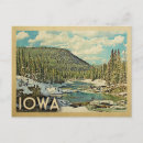 Search for iowa shape postcards Vintage travel