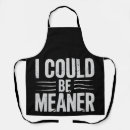 Search for retro humour aprons Sarcastic