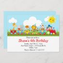 Search for circus train birthday invitations Animals