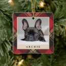 Search for tartan christmas tree decorations Pet