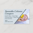Search for elderly business cards Health aide
