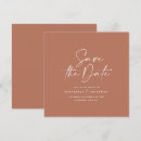 Search for terracotta save the dates Elegant