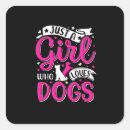 Search for girl and dog stickers Pet