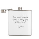 Search for sayings flasks For him