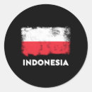 Search for indonesian stickers Flag of indonesia