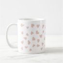 Search for peach heart mugs Valentine