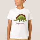 Search for paleontology kids tshirts Stegosaurus