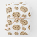 Search for cookies wrapping paper Chocolate chip cookie