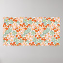 Search for hand drawn flower posters Blue