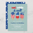 Search for pop star birthday invitations Patriotic