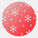 Search for red snowflake stickers Festive